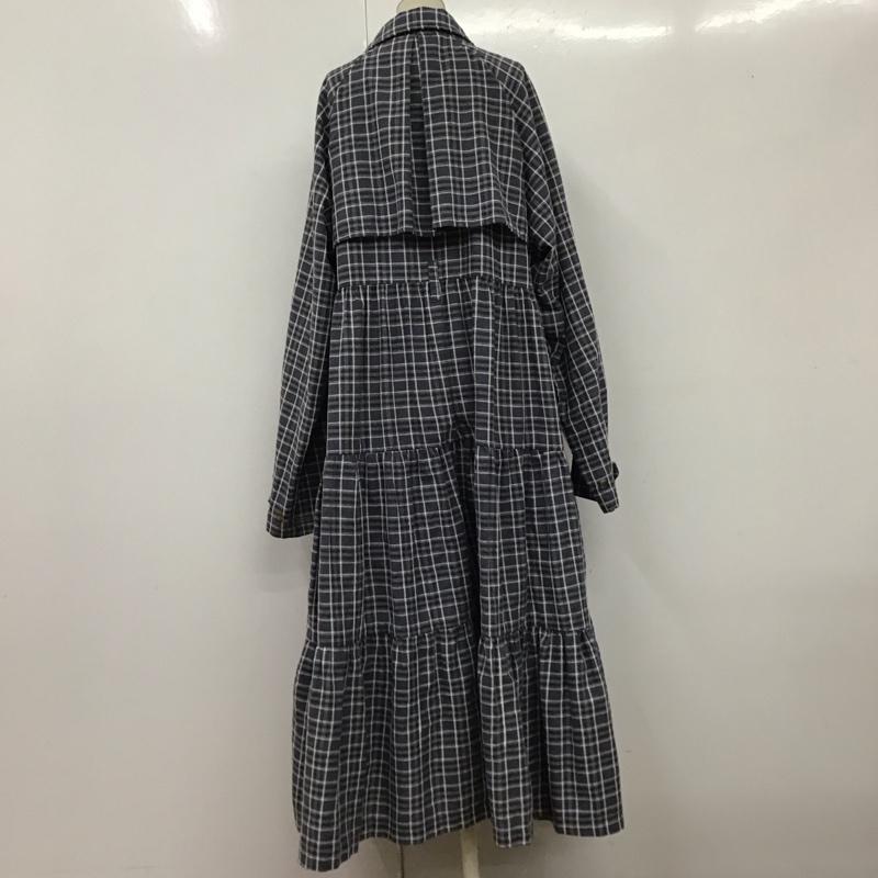 ジュエティ jouetie ワンピース ロングスカート 長袖ロングワンピース フレアワンピース 切り替えワンピース チェック M チェック マルチカラー / マルチカラー /  レディース USED 古着 中古 10118563