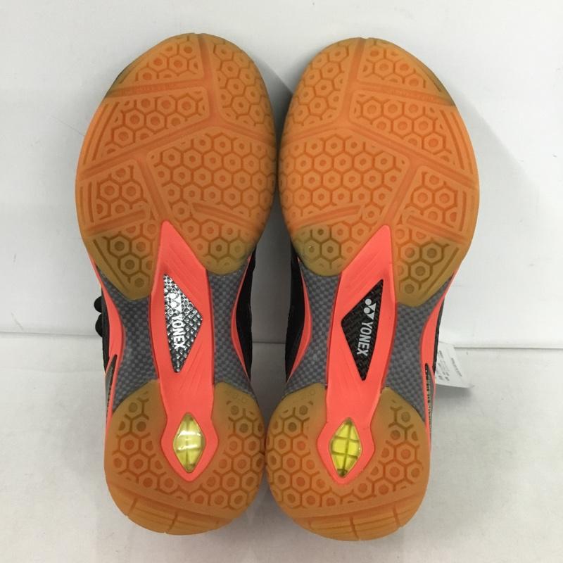 ヨネックス YONEX スニーカー スニーカー SHB65Z パワークッション65Z 23cm バドミントンシューズ 箱有 23.0cm ロゴ、文字 黒 / ブラック / X 赤 / レッド / X 黄 / イエロー /  レディース USED 古着 中古 10149917