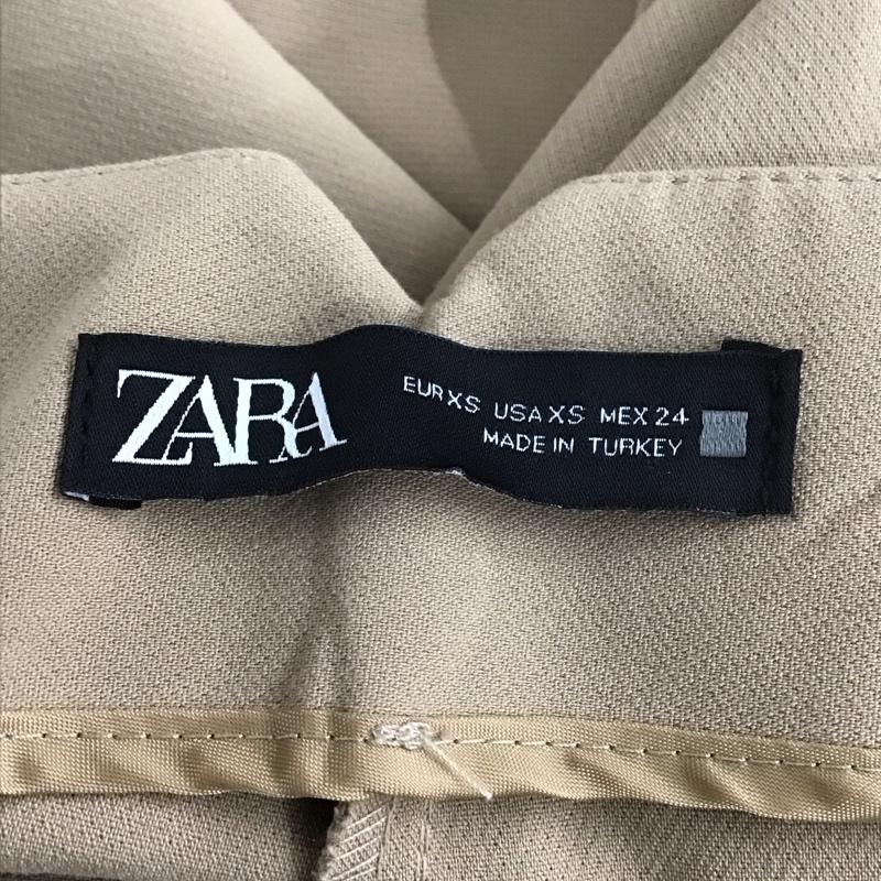 ザラ ZARA パンツ スラックス XS 無地 ベージュ / ベージュ /  レディース USED 古着 中古 10130380