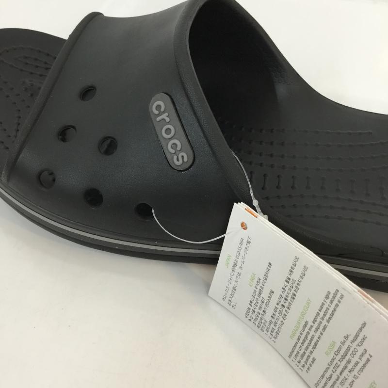 クロックス crocs サンダル サンダル 204108-02S Crocband II Slide シャワーサンダル 25.0cm 無地 黒 / ブラック /  メンズ USED 古着 中古 10117290