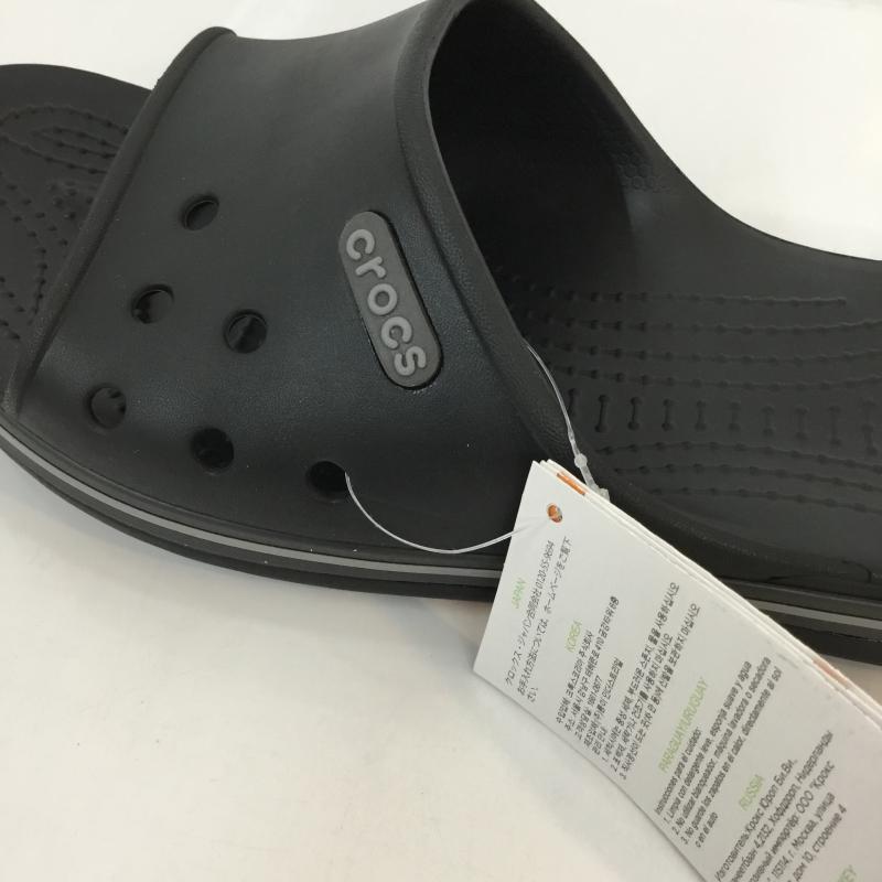 クロックス crocs サンダル サンダル 26cm 204108-02S Crocband II Slide シャワーサンダル 26.0cm 無地 黒 / ブラック /  メンズ USED 古着 中古 10142003