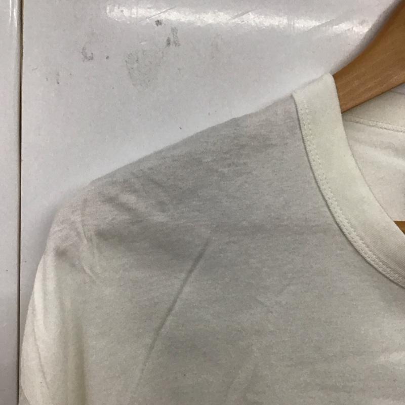 ランバン LANVIN Tシャツ 半袖 ロゴ、文字 X プリント 白 / ホワイト /  メンズ USED 古着 中古 10134968