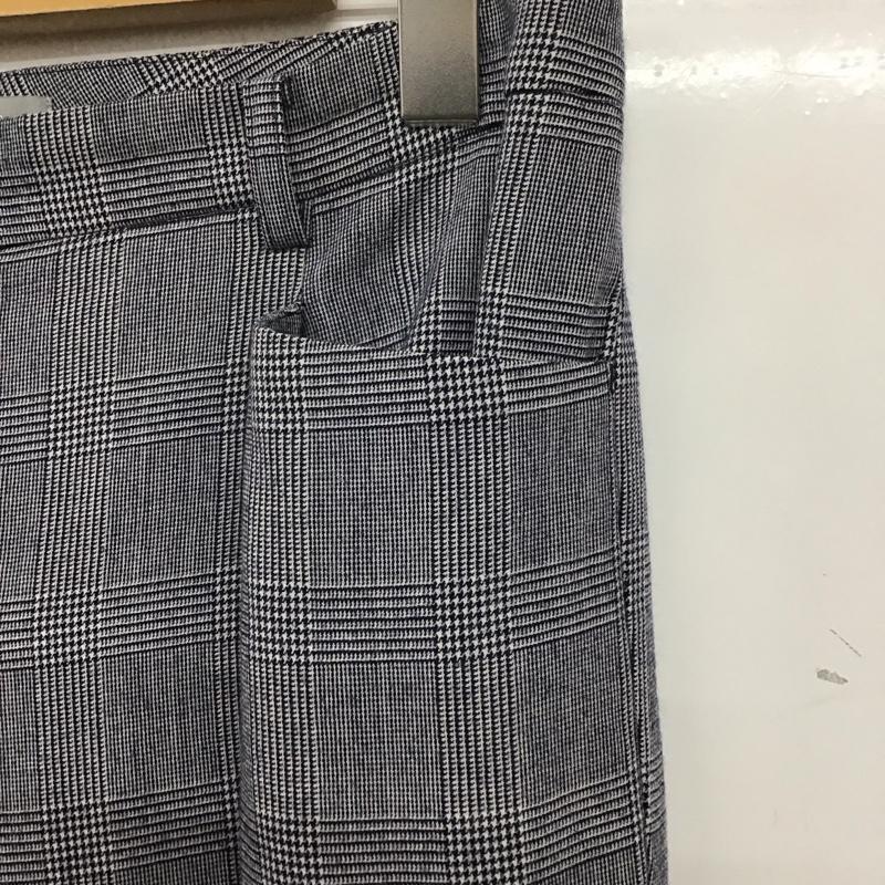 セオリーリュクス theory luxe パンツ スラックス 03-4406420 ウール 38 チェック 紺 / ネイビー / X 白 / ホワイト /  レディース USED 古着 中古 10133749