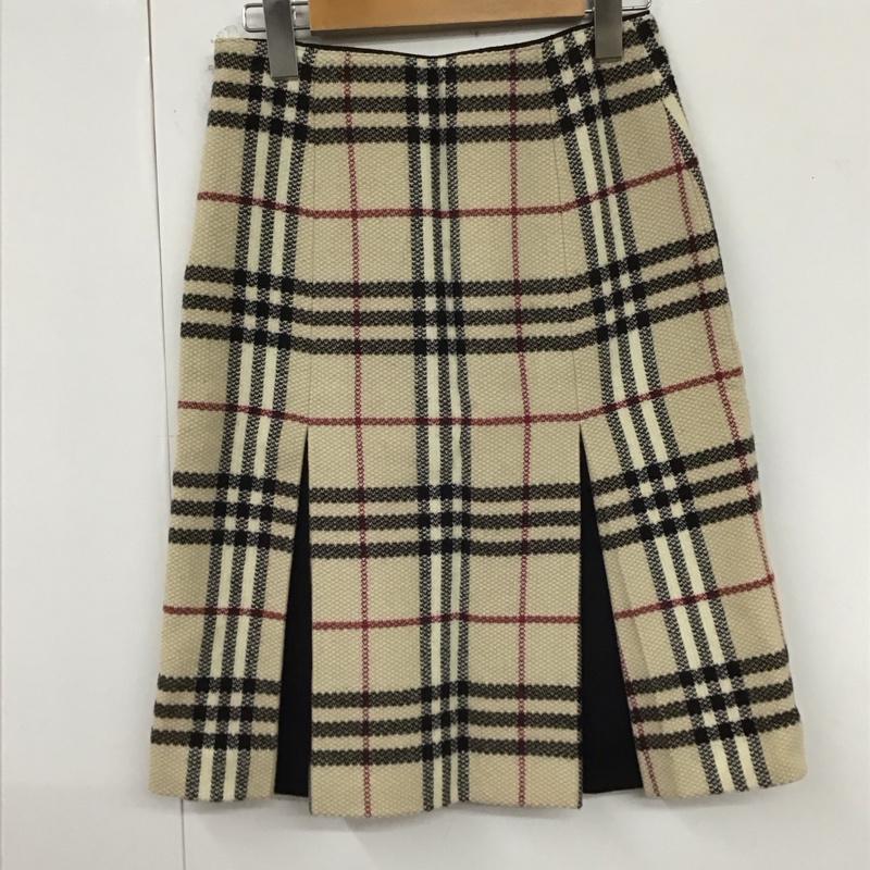 バーバリーロンドン Burberry London スカート ミニスカート ミニスカート フレアスカート カジュアルスカートチェックスカート 36インチ チェック マルチカラー / マルチカラー /  レディース USED 古着 中古 10122807