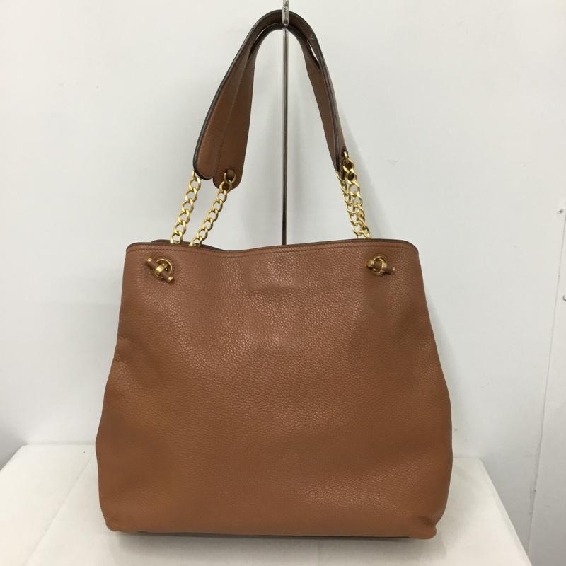トリーバーチ TORY BURCH ショルダーバッグ ショルダーバッグ チェーンショルダーバッグ トートバッグ ワンポイント 茶 / ブラウン /  レディース USED 古着 中古 10143774