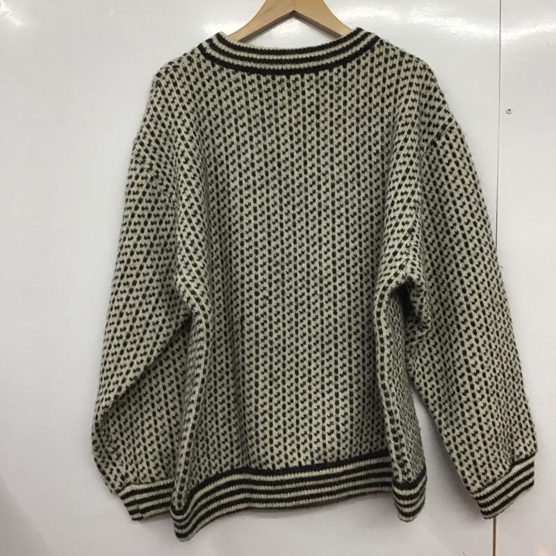 エルエルビーン L.L.Bean ニット、セーター 長袖 80s バーズアイ L  マルチカラー / マルチカラー /  メンズ USED 古着 中古 10145660