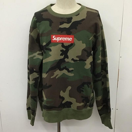 シュプリーム Supreme トレーナー 長袖 15AWBoxLogoCrewneck 長袖トレーナー スウェット XL カモフラージュ柄・迷彩 マルチカラー / マルチカラー /  メンズ USED 古着 中古 10107386