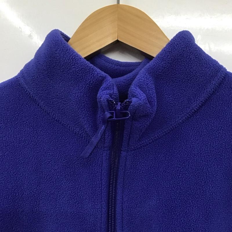 ユニクロ UNIQLO ジャケット、上着 ジャケット、ブレザー 341-079436 ジップアップジャケット フリースジャケット XL 無地 青 / ブルー /  メンズ USED 古着 中古 10128761
