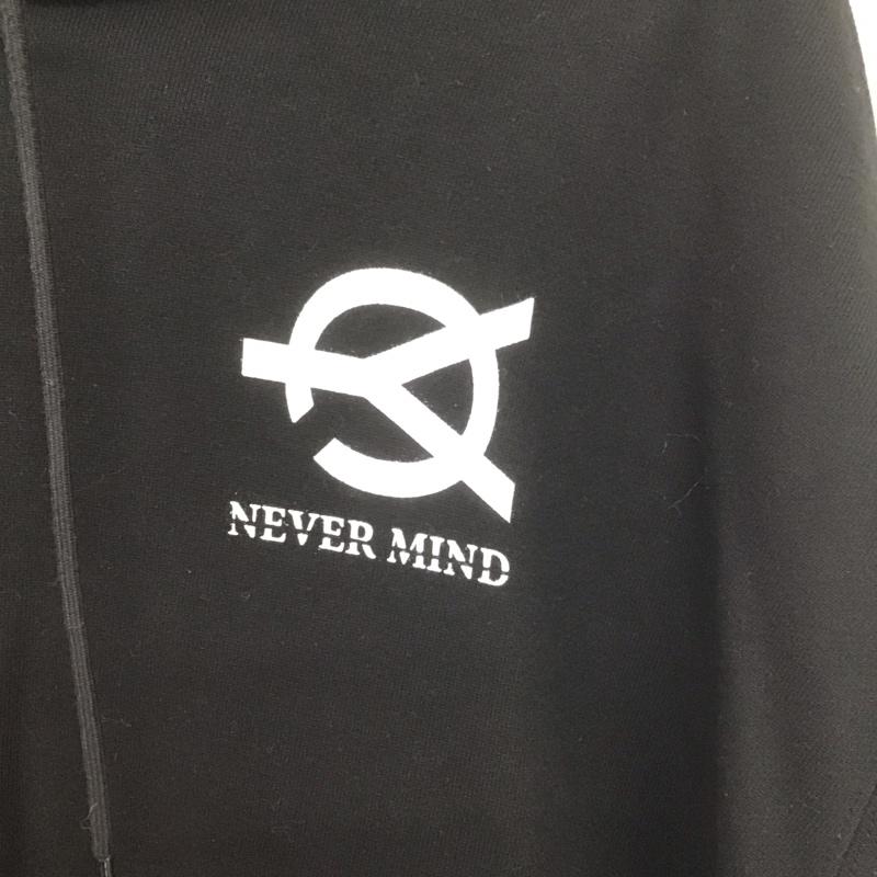 オーワイ OY パーカー 長袖 長袖パーカー プルオーバーパーカー スウェット ロゴ、文字 黒 / ブラック /  メンズ USED 古着 中古 10148589