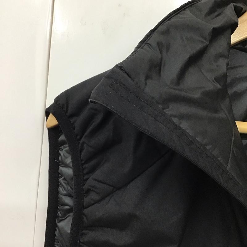 ホグロフス HAGLOFS ベスト ベスト ジップアップベスト ダウンベスト ノースリーブ M ロゴ、文字 黒 / ブラック /  メンズ USED 古着 中古 10130676