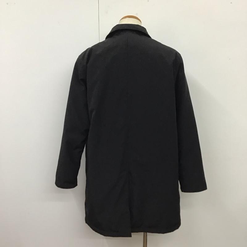 ナンガ NANGA ジャケット、上着 ジャケット、ブレザー ロングジャケット ナイロンジャケット アウター カラージャケット XL ロゴ、文字 黒 / ブラック /  メンズ USED 古着 中古 10119494