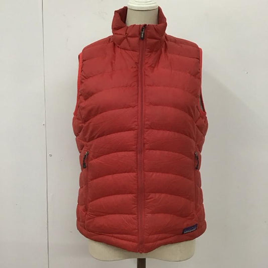 パタゴニア patagonia ベスト ベスト 84626F8 ダウンベスト ジップアップジャケット アウター S 無地 赤 / レッド /  レディース USED 古着 中古 10109945