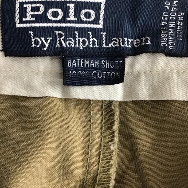 ポロバイラルフローレン Polo by RALPH LAUREN パンツ ショートパンツ コットン チノ 30 30 無地 ベージュ / ベージュ /  メンズ USED 古着 中古 10112129