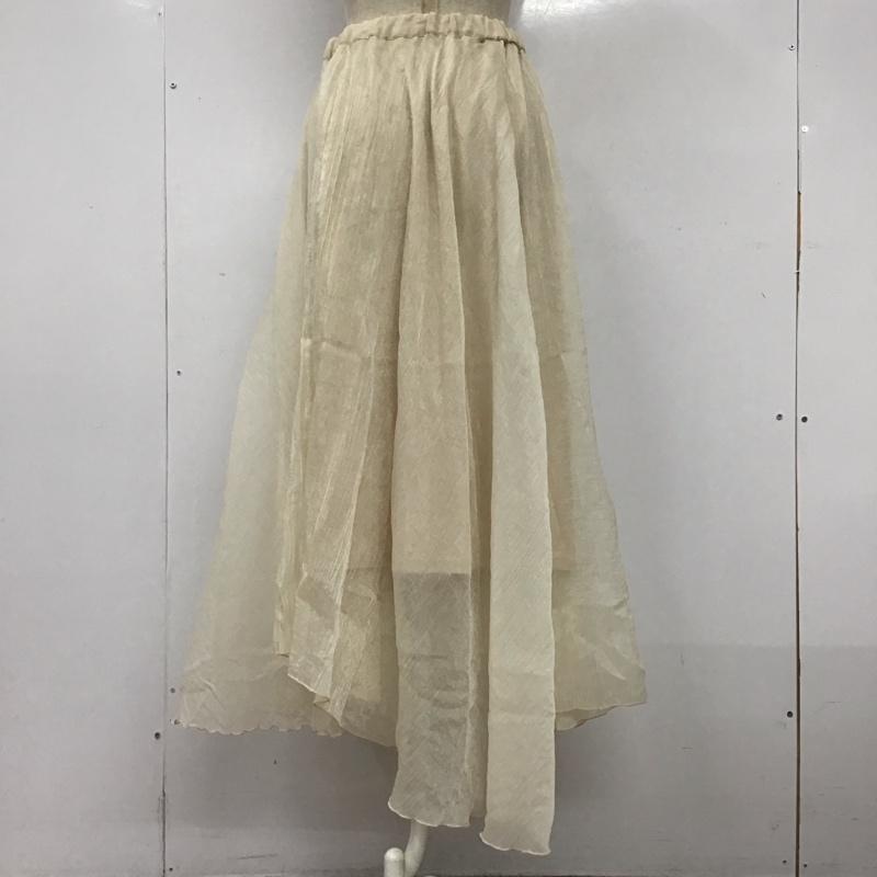 ヘザー Heather スカート ロングスカート ロングスカート フレアスカート カジュアルスカート FREE 無地 ベージュ / ベージュ /  レディース USED 古着 中古 10110902
