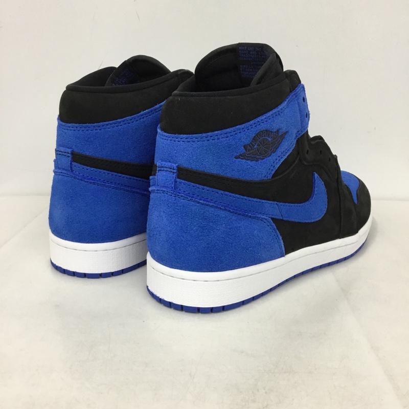 ナイキ NIKE スニーカー スニーカー DZ5485 042 AIR JORDAN 1 RETRO HIGH OG 26.5cm 箱有 26.5cm ロゴ、文字 黒 / ブラック / X 青 / ブルー /  メンズ USED 古着 中古 10145584