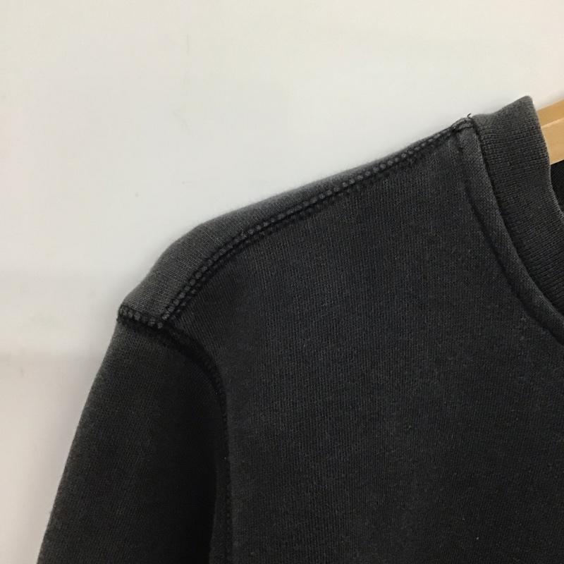 ナイキ NIKE トレーナー 長袖 長袖トレーナー スウェット クルーネック プルオーバー ギリシャ製 ロゴ、文字 ダークグレー / ダークグレー /  メンズ USED 古着 中古 10147996