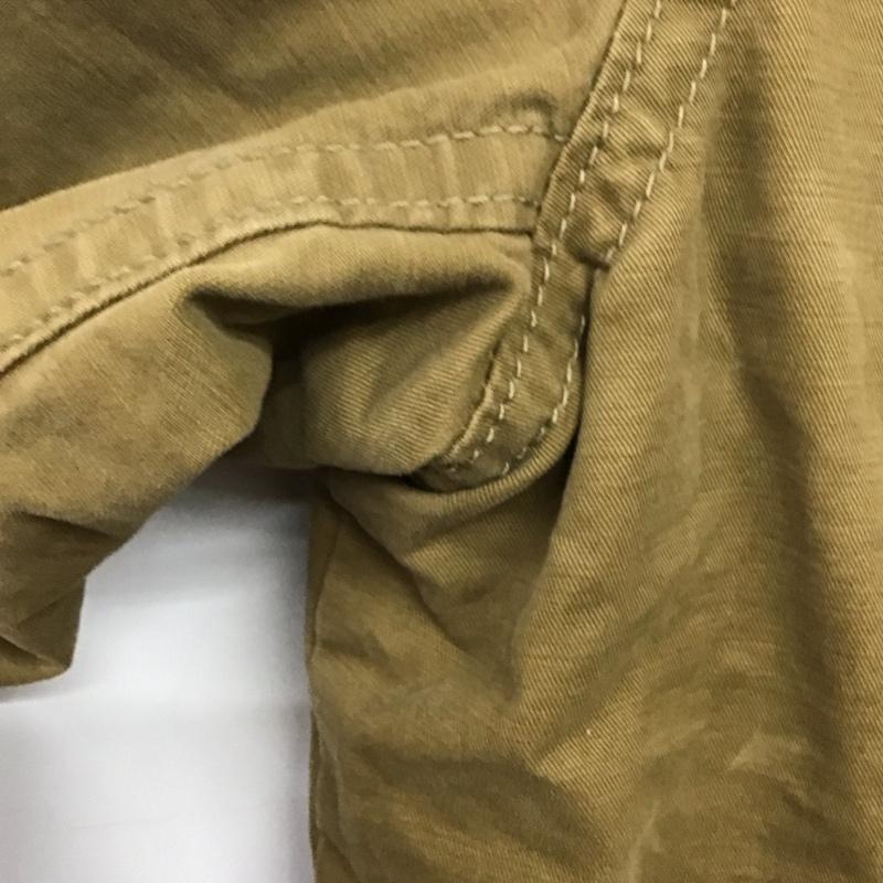 アメリカンイーグルアウトフィッターズ AMERICANEAGLEOUTFITTERS ジャケット、上着 ジャケット、ブレザー ジップアップジャケット アウター ミリタリージャケット L 無地 茶 / ブラウン /  メンズ USED 古着 中古 10141485