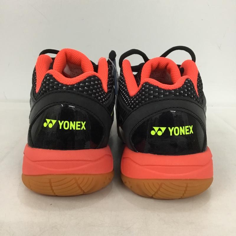 ヨネックス YONEX スニーカー スニーカー SHB65Z パワークッション65Z 23cm バドミントンシューズ 箱有 23.0cm ロゴ、文字 黒 / ブラック / X 赤 / レッド / X 黄 / イエロー /  レディース USED 古着 中古 10149904