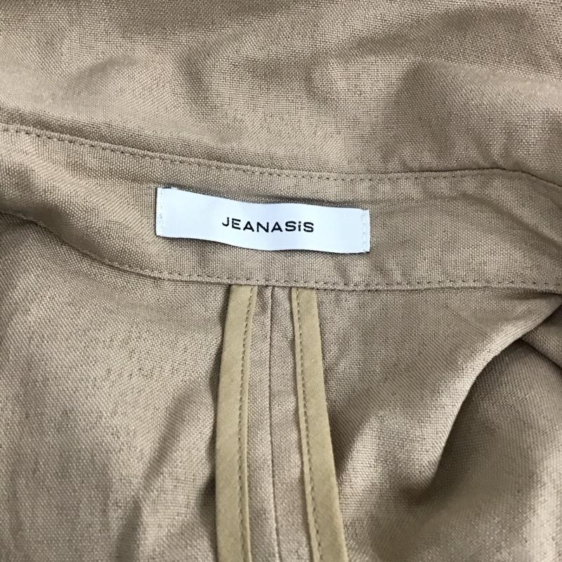 ジーナシス JEANASIS ベスト ベスト JS071451CF ジレベスト FREE 無地 ベージュ / ベージュ /  レディース USED 古着 中古 10111435