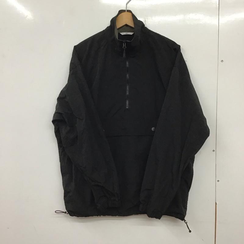 スライ SLY ジャケット、上着 ジャンパー、ブルゾン 030EAL30-7030 HALF-ZIP BLOUSON FREE 無地 黒 / ブラック /  レディース USED 古着 中古 10136910