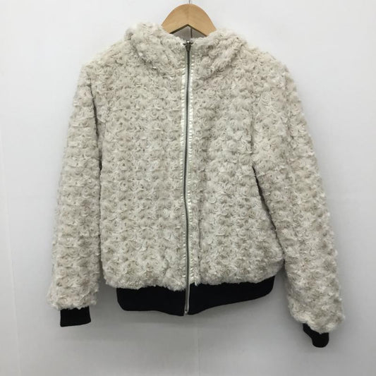 スカラー ScoLar ジャケット、上着 ジャンパー、ブルゾン リバーシブル M 無地 X 総柄 ベージュ / ベージュ /  レディース USED 古着 中古 10137696