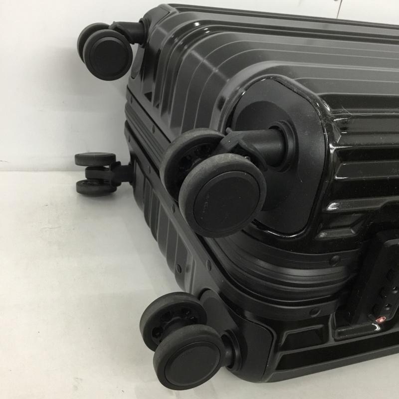 リカルド RICARDO スーツケース、トランク スーツケース、トランク AIV-19-001-4WB キャリーケース TSAロック ロゴ、文字 黒 / ブラック /  メンズ USED 古着 中古 10147559