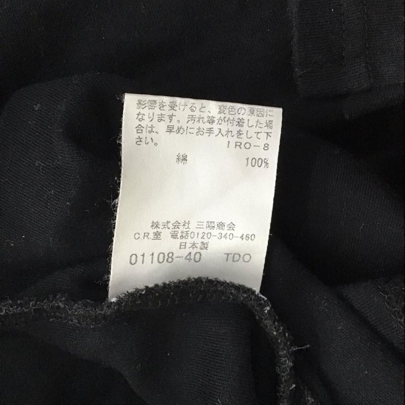 バーバリーブラックレーベル BURBERRY BLACK LABEL Tシャツ 半袖 BMV10-628-09 クルーネック 2 ワンポイント 黒 / ブラック /  メンズ USED 古着 中古 10111855