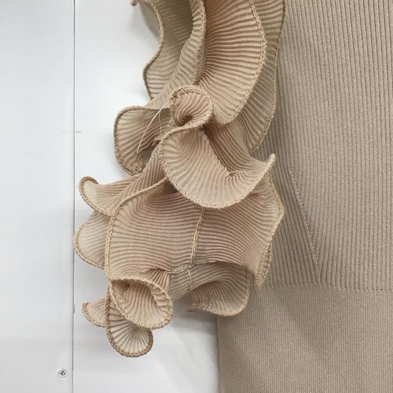 スナイデル SNIDEL ワンピース ロングスカート ノースリーブニットワンピース レース リブニットワンピース ONE SIZE 無地 マルチカラー / マルチカラー /  レディース USED 古着 中古 10143583