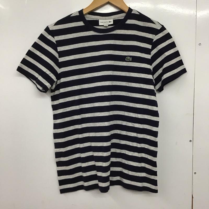 ラコステ LACOSTE Tシャツ 半袖 S ボーダー柄 マルチカラー / マルチカラー /  レディース USED 古着 中古 10146766