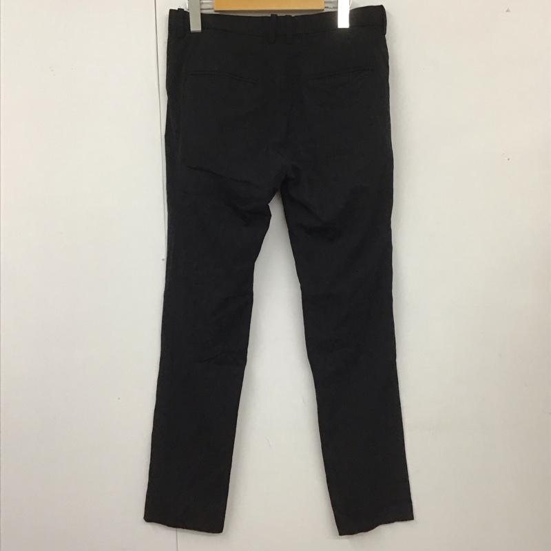 ザヴィリディアン The Viridi-anne パンツ スラックス スリムパンツ カジュアルスラックス タイトパンツ 2 無地 黒 / ブラック /  メンズ USED 古着 中古 10111657