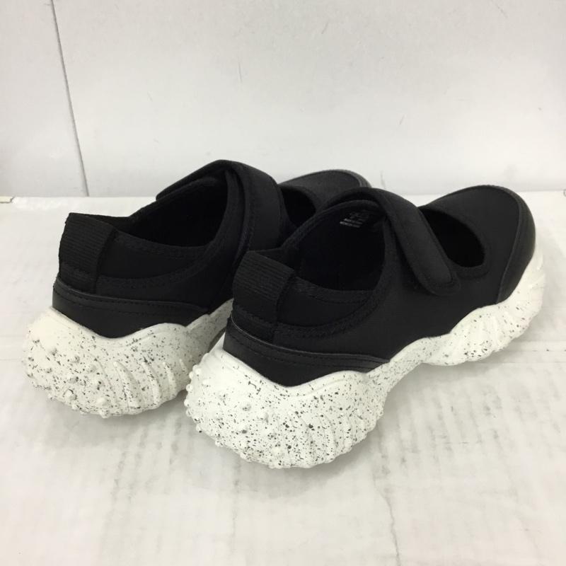 ザラ ZARA スニーカー スニーカー 5820 910 040 ストラップ ローカット EU37 無地 黒 / ブラック /  レディース USED 古着 中古 10109919