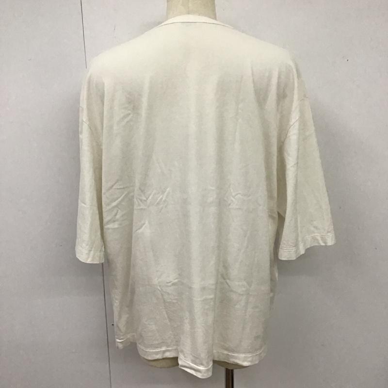 クーティー COOTIE Tシャツ 半袖 半袖カットソー プリントTシャツ クルーネックカットソー M プリント 白 / ホワイト /  メンズ USED 古着 中古 10115132