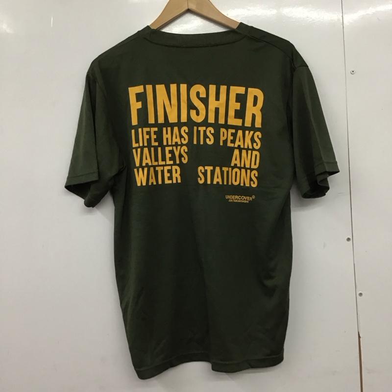アンダーカバー UNDERCOVER Tシャツ 半袖 半袖カットソー プリントTシャツ クルーネックカットソー L ロゴ、文字 カーキ / カーキ /  メンズ USED 古着 中古 10148904
