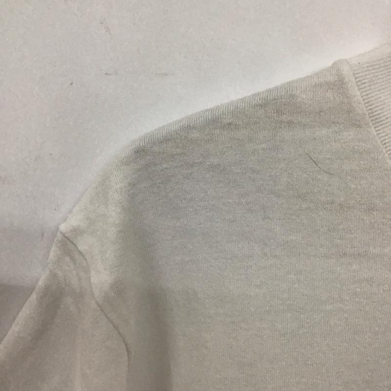 ベンデイビス BEN DAVIS Tシャツ 半袖 半袖カットソー プリントTシャツ クルーネックカットソー L ロゴ、文字 白 / ホワイト /  メンズ USED 古着 中古 10132273