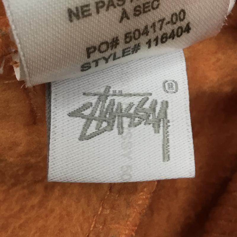 ステューシー STUSSY パンツ サルエルパンツ ステューシー　スウェットパンツ S ロゴ、文字 X 刺繍 橙 / オレンジ /  メンズ USED 古着 中古 10119026