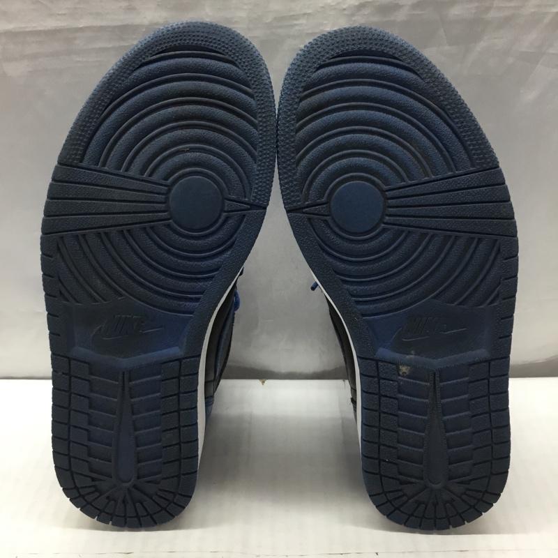 ナイキ NIKE スニーカー スニーカー 555088-404 AIR JORDAN 1 RETRO HIGH OG 27.5cm 箱有 27.5cm ロゴ、文字 黒 / ブラック / X 青 / ブルー /  メンズ USED 古着 中古 10122250