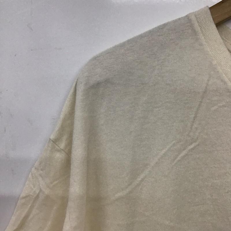 パタゴニア patagonia Tシャツ 半袖 XL ロゴ、文字 X プリント アイボリー / アイボリー /  メンズ USED 古着 中古 10143300
