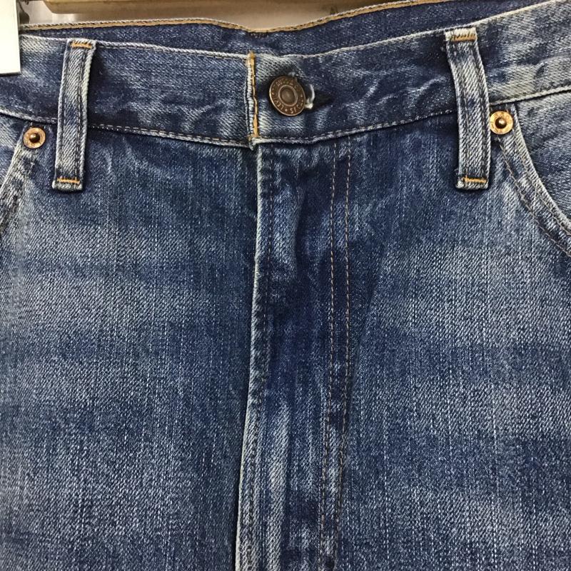 リーバイストラウスアンドコー Levi Strauss & co. パンツ デニム、ジーンズ デニムパンツ ストレートパンツ ワイドパンツ カジュアルパンツ 36 無地 インディゴ / インディゴ /  メンズ USED 古着 中古 10108637