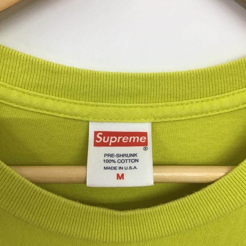 シュプリーム Supreme Tシャツ 半袖 New Shit Tee M プリント 黄緑 / イエローグリーン /  メンズ USED 古着 中古 10134844
