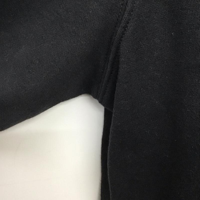 ザノースフェイス THE NORTH FACE パーカー 長袖 ジップアップパーカー 長袖パーカー カジュアルジャケット L ロゴ、文字 黒 / ブラック /  メンズ USED 古着 中古 10140823