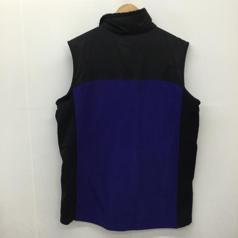 エルエルビーン L.L.Bean ベスト ベスト フリースベスト XXL 無地 黒 / ブラック / X 青 / ブルー /  メンズ USED 古着 中古 10141051