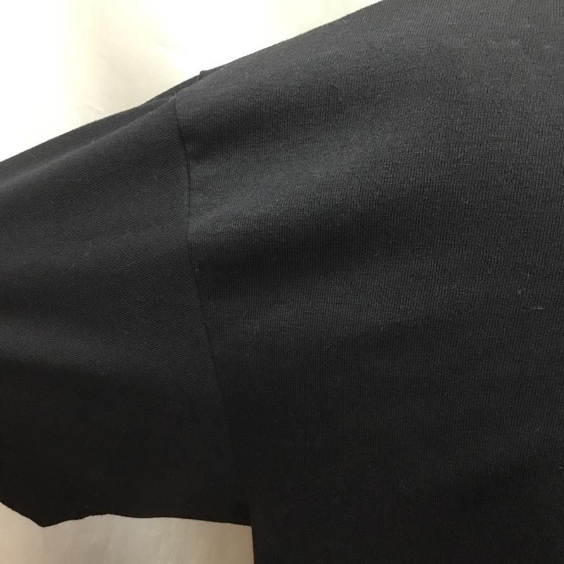 クーティープロダクションズ COOTIE PRODUCTIONS Tシャツ 半袖 半袖カットソー プリントTシャツ クルーネックカットソー M ロゴ、文字 黒 / ブラック /  メンズ USED 古着 中古 10120089