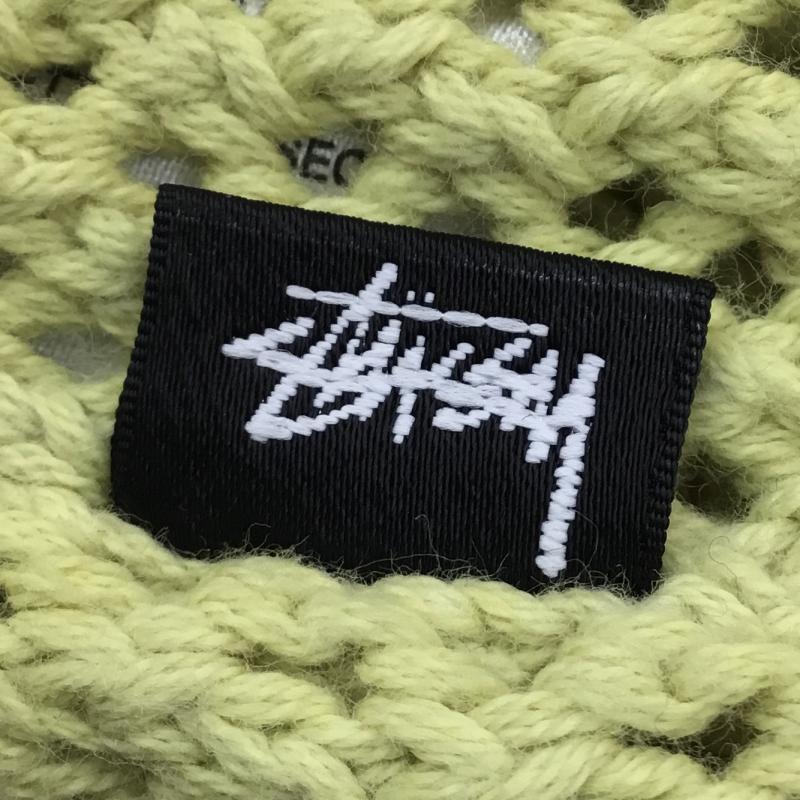 ステューシー STUSSY ニット、セーター 長袖 PIGMENT DYED LOOSE GAUGE SWEAT M グラデーション 黄 / イエロー /  メンズ USED 古着 中古 10122740