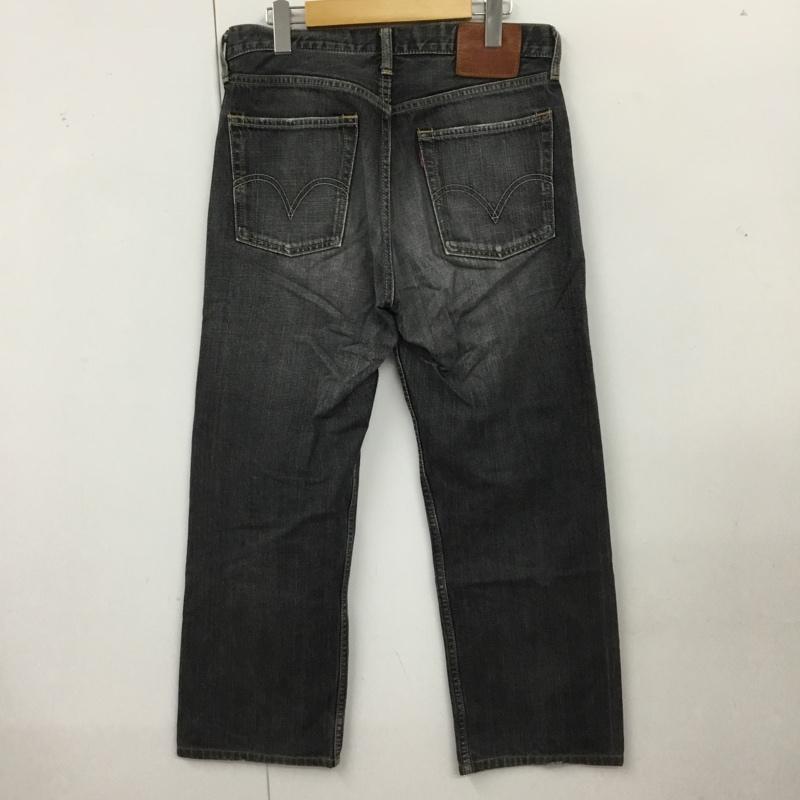 リーバイストラウスアンドコー Levi Strauss & co. パンツ デニム、ジーンズ デニムパンツ ストレートパンツ ワイドパンツ カジュアルパンツ 31インチ 無地 黒 / ブラック /  メンズ USED 古着 中古 10120468