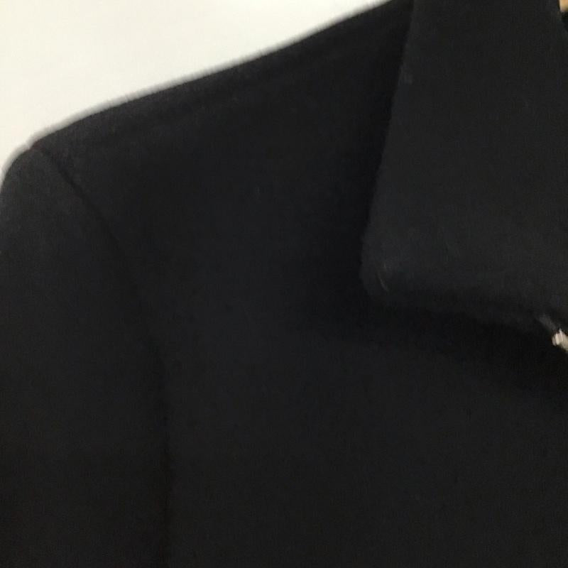 ジュンハシモト junhashimoto ジャケット、上着 ジャケット、ブレザー 1041920008 19AW WINGCOLLARBLOUSON ジップアップジャケット 3 無地 黒 / ブラック /  メンズ USED 古着 中古 10144509
