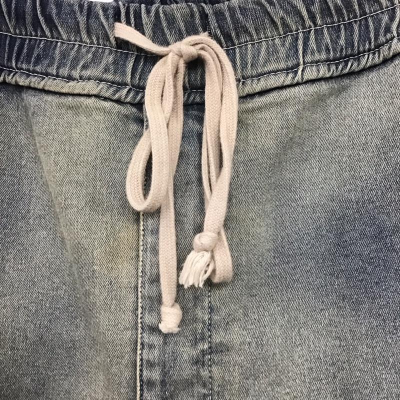 サンデーオフクラブ SUNDAYOFFCLUB パンツ デニム、ジーンズ デニムパンツ サルエルパンツ ストレッチパンツ 無地 インディゴ / インディゴ /  メンズ USED 古着 中古 10142347