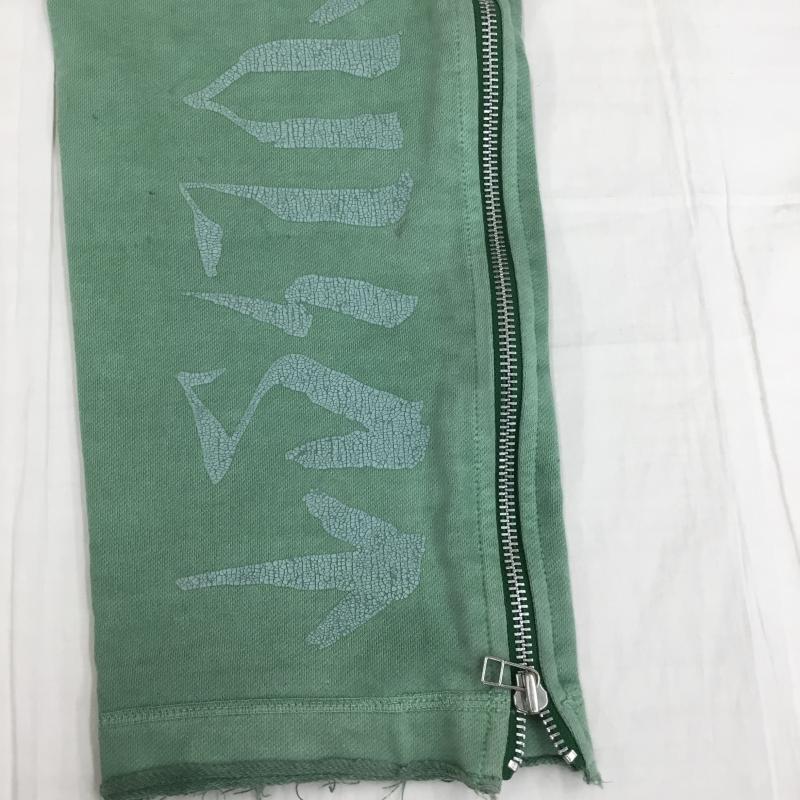 カタリスト CVTVLIST パンツ ワークパンツ、ペインターパンツ 1 ロゴ、文字 緑 / グリーン /  メンズ USED 古着 中古 10138076