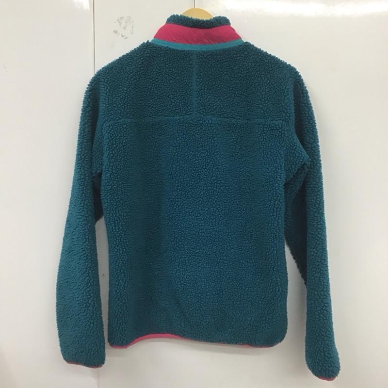 パタゴニア patagonia ジャケット、上着 ジャケット、ブレザー 65621fa16 キッズレトロXジャケット ジップアップフリースジャケット XXL ロゴ、文字 青 / ブルー /  ボーイズ USED 古着 中古 10124737