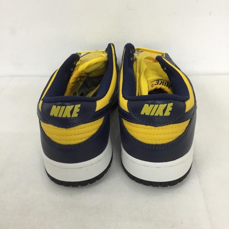 ナイキ NIKE スニーカー スニーカー 630358 471 DUNK LOW 26cm 箱有 99年 26.0cm ロゴ、文字 紺 / ネイビー / X マスタード / マスタード /  メンズ USED 古着 中古 10131697