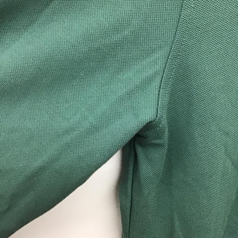 ブルックスブラザーズ BROOKS BROTHERS ポロシャツ 長袖 SLIM FIT L ワンポイント 緑 / グリーン /  メンズ USED 古着 中古 10139472